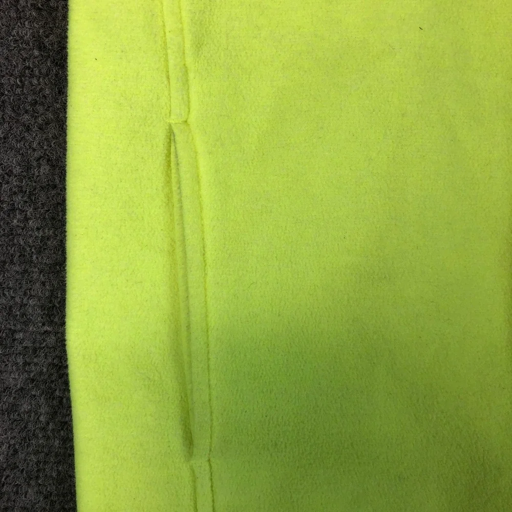 Under Armour ColdGear Fleece Vest Youth YLG‎ Yellow Zip Pockets Activewear